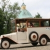 Jízda historických vozidel ke svatému Antoníčku