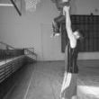 Basketbalový trénink dětí v Hluku. 