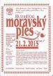 Plakát na Moravský ples 2015